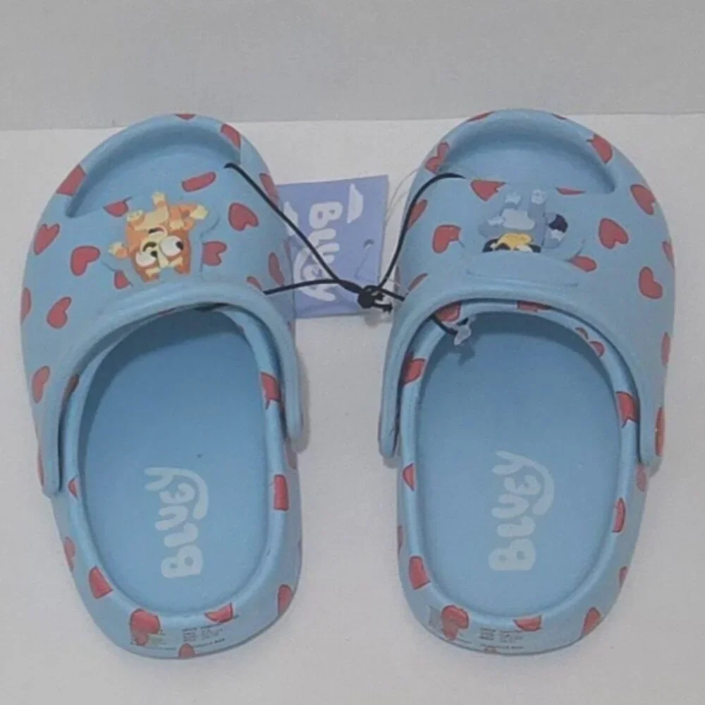 Bluey & Bingo Toddler Kids Comfort Clogs Graphic Sling-Back Unisex Sandals